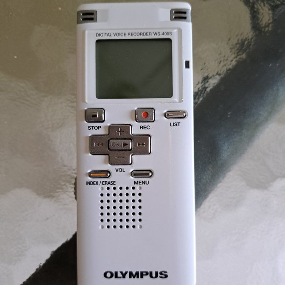 Olympus Portable Audio & Video Olympus White Digital Voice Recorder Ws40s Poshmark